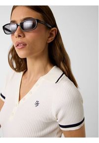 Guess Jeans Sweter 181553 Beżowy Classic Fit. Kolor: beżowy #3