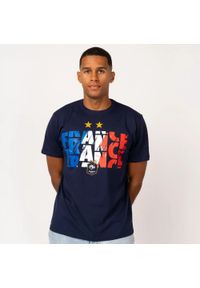 Koszulka Francja dla mężczyzn - FFF. Kolor: niebieski. Materiał: bawełna. Sport: piłka nożna #1