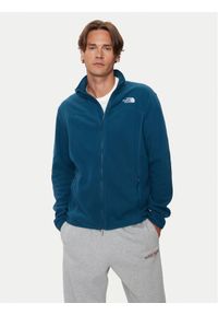 The North Face Polar Glacier NF0A855X Granatowy Regular Fit. Kolor: niebieski. Materiał: syntetyk #1