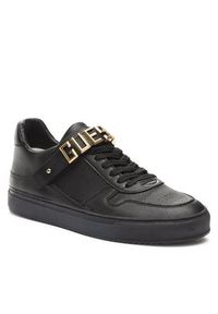 Guess Sneakersy Trani FM7TRA ELE12 Czarny. Kolor: czarny. Materiał: skóra #6