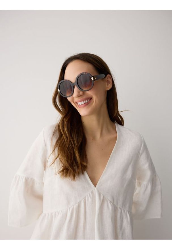 Reserved - Okulary przeciwsłoneczne - brązowy. Kolor: brązowy