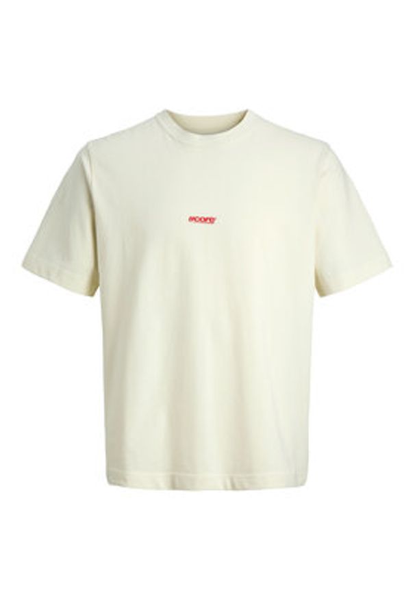 Jack & Jones T-Shirt Club 12289842 Żółty Relaxed Fit. Kolor: żółty. Materiał: bawełna