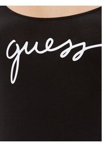 Guess Body O3BM03 KBBU1 Czarny Slim Fit. Kolor: czarny. Materiał: bawełna