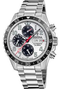 Zegarek męski Festina F20055-1 srebrny. Kolor: srebrny #1