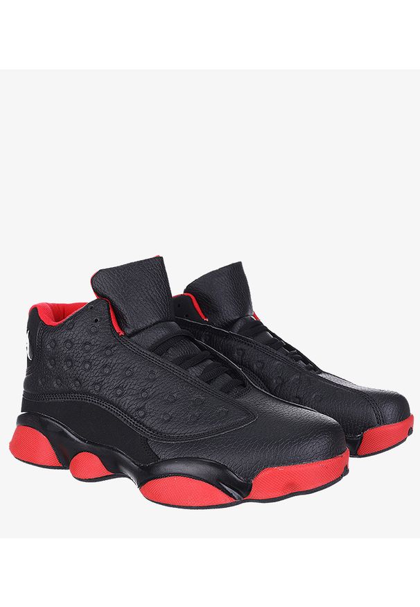 Casu - Czarne buty sportowe sznurowane casu 201j/br1. Kolor: czarny