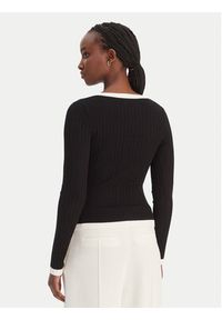 Guess Sweter W6RR26 Z3HP2 Czarny Classic Fit. Kolor: czarny. Materiał: syntetyk #4
