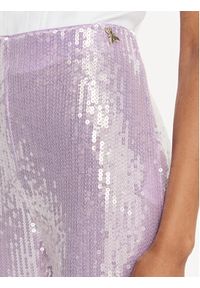Patrizia Pepe Spodnie materiałowe 2P1615/A394-M505 Fioletowy Regular Fit. Kolor: fioletowy. Materiał: syntetyk #4