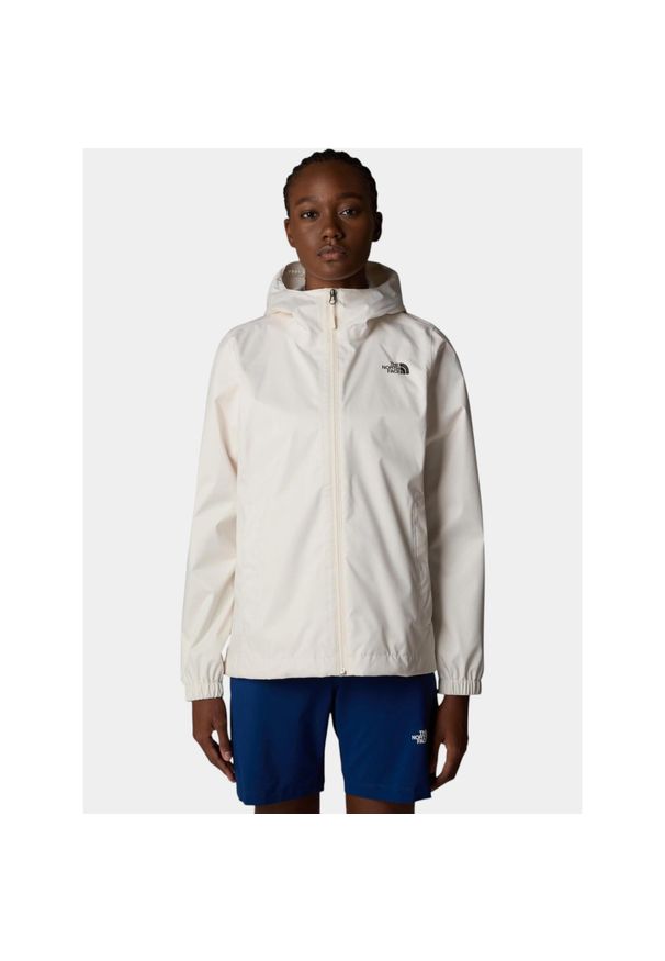Płaszcz Przeciwdeszczowy Damski The North Face W Quest. Kolor: biały. Sport: turystyka piesza