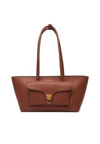 Coccinelle Torebka T8A Coccinelle Double Beat E1 T8A 11 03 01 Brązowy. Kolor: brązowy. Materiał: skórzane #1