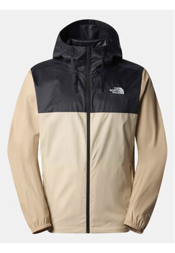 The North Face Wiatrówka Cyclone III NF0A82R9 Beżowy Regular Fit. Kolor: beżowy. Materiał: syntetyk