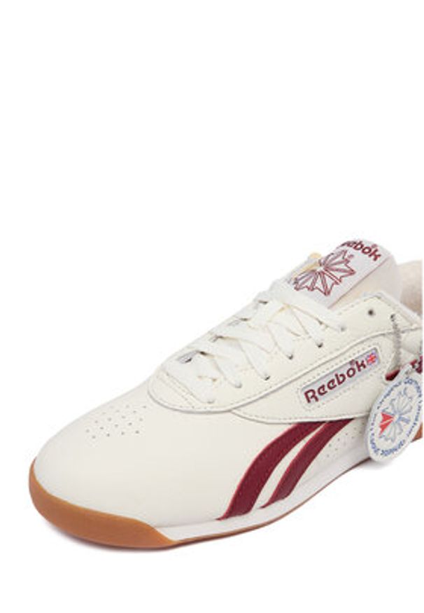 Reebok Sneakersy SS-F/S LO 100256059 Kremowy. Kolor: kremowy. Materiał: skóra