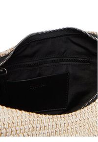 Calvin Klein Torebka Pinched Raffia Medium Shoulder B LV04F3079G Beżowy. Kolor: beżowy #4