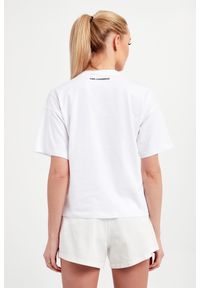 Karl Lagerfeld - T-shirt KARL LAGERFELD. Okazja: na co dzień. Materiał: tkanina. Styl: casual #4
