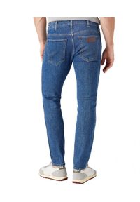 Wrangler - WRANGLER LARSTON MĘSKIE SPODNIE JEANSOWE COOL BLUE W18SKT32Q