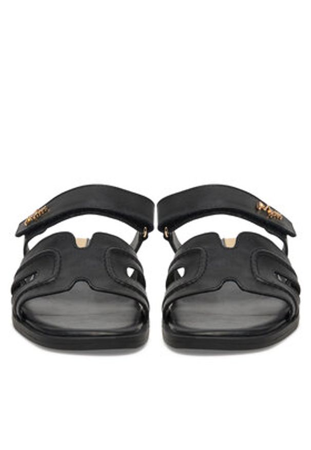 MEXX Klapki MX/012C-EST Czarny. Kolor: czarny. Materiał: skóra