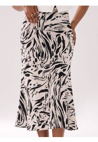 Sinsay - Spódnica midi z wiskozą - wielobarwny. Materiał: wiskoza #1