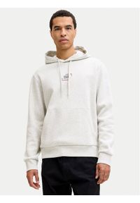 Jack & Jones Bluza Corp 12268422 Biały Regular Fit. Kolor: biały. Materiał: bawełna #1