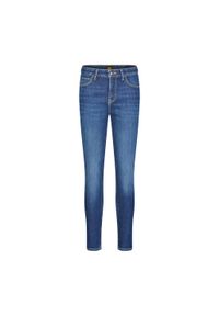 Lee - LEE DAMSKIE SPODNIE JEANSOWE SCARLETT HIGH ZIP INDIGO REALNES 112355547 #3