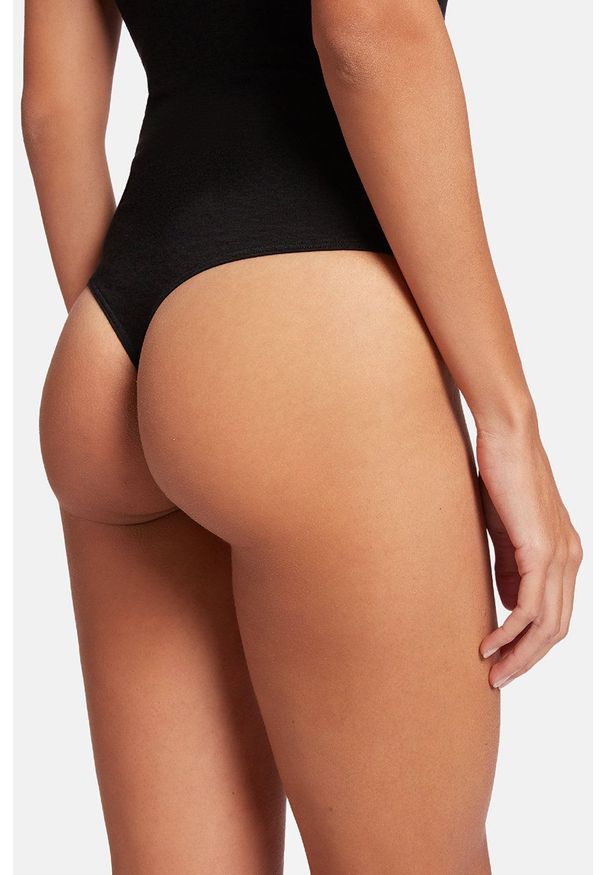 Wolford - Body Jamaika. Kolor: czarny. Materiał: materiał