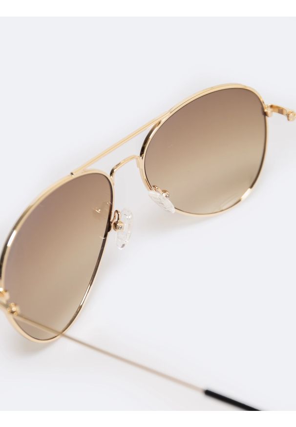 Big-Star - Okulary przeciwsłoneczne unisex brązowe Relios 803. Kolor: brązowy
