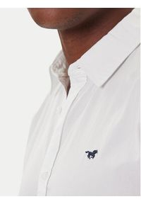 Mustang Koszula Canton 1016951 Biały Slim Fit. Kolor: biały. Materiał: bawełna