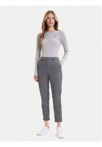 Vero Moda Chinosy Maya 10331952 Szary Tapered Fit. Kolor: szary. Materiał: syntetyk