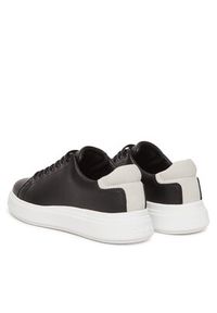 Calvin Klein Sneakersy Cupsole Lace Up - Suede Bt HW0HW02404 Czarny. Kolor: czarny. Materiał: skóra