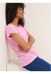 Kaffe T-Shirt Kalise Marie 10506680 Różowy Loose Fit. Kolor: różowy. Materiał: syntetyk #3