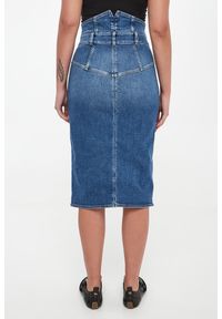Elisabetta Franchi - Spódnica jeansowa midi ELISABETTA FRANCHI. Materiał: jeans #2
