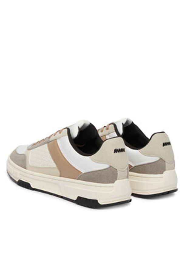 Hugo - HUGO Sneakersy Yarrow 50563588 Kolorowy. Materiał: skóra. Wzór: kolorowy