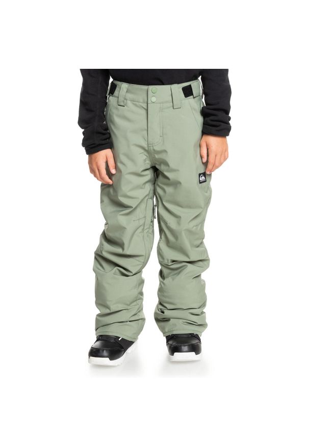 Quiksilver - Spodnie do sportów zimowych dla Chłopców ESTATE. Kolor: niebieski. Materiał: poliester, materiał. Sezon: zima. Sport: narciarstwo