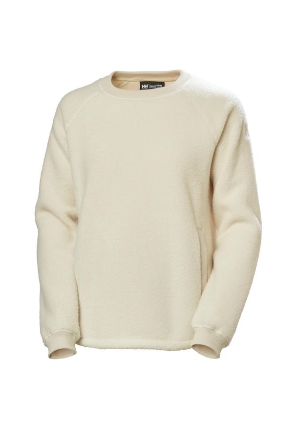 Damski polar Helly Hansen Escape Teddy. Kolor: beżowy, biały, wielokolorowy. Materiał: polar. Sport: turystyka piesza, wspinaczka