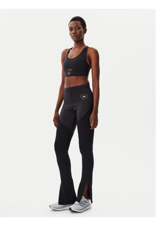 Adidas by Stella McCartney - adidas by Stella McCartney Biustonosz sportowy TrueStrength IW6373 Czarny Slim Fit. Kolor: czarny. Materiał: syntetyk