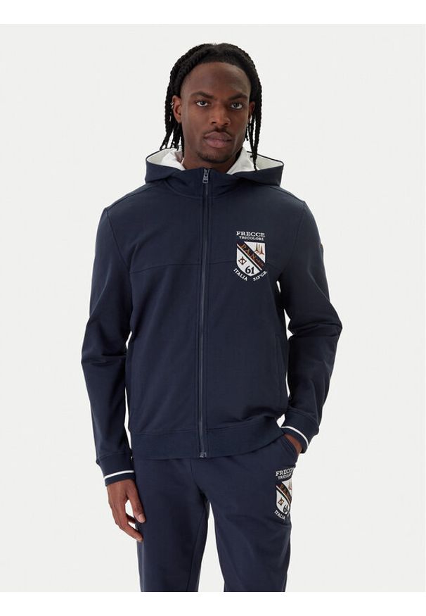 Aeronautica Militare Bluza 261FE2096UF00674 Granatowy Regular Fit. Kolor: niebieski. Materiał: bawełna