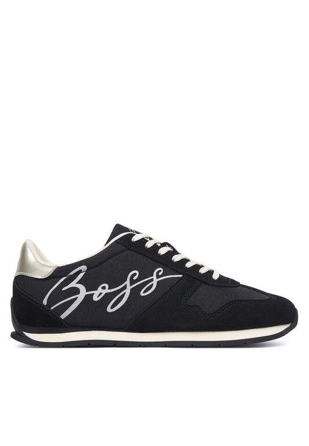 Sneakersy BOSS. Kolor: czarny