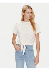 Guess Bluzka W5GI18 I3Z14 Écru Regular Fit. Materiał: bawełna #1