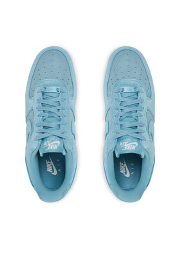 Nike Sneakersy Air Force 1 '07 HJ5336 400 Niebieski. Kolor: niebieski. Materiał: zamsz, skóra. Model: Nike Air Force