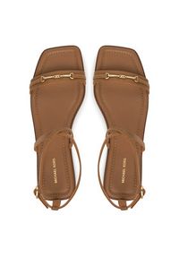 MICHAEL Michael Kors Sandały Lena 40S5LEFS1L Brązowy. Kolor: brązowy. Materiał: skóra #6