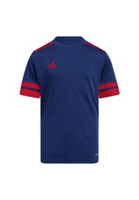 Adidas Sport Squa25 Jsy Y Koszulka Dzieci. Kolor: niebieski. Sport: piłka nożna