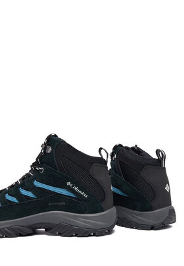 columbia - Columbia Trekkingi Crestwood™ II Mid Waterproof 2099861 Czarny. Kolor: czarny. Materiał: materiał