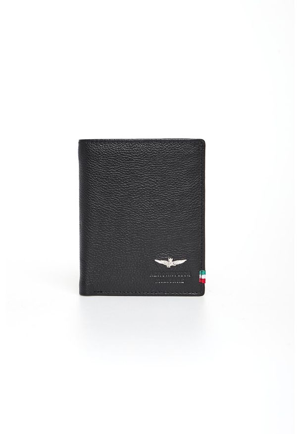 Aeronautica Militare - Portfel męski skórzany AERONAUTICA MILITARE. Materiał: skóra