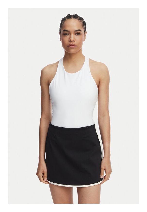 EA7 Emporio Armani Body 7W001122 AF12625 U0002 Biały Slim Fit. Kolor: biały. Materiał: syntetyk