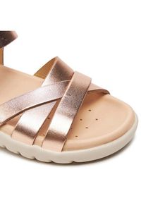 Geox Sandały J Sandal Soleima Gir J45GSA 000CF C7018 M Różowe złoto. Kolor: różowy, wielokolorowy, złoty #3