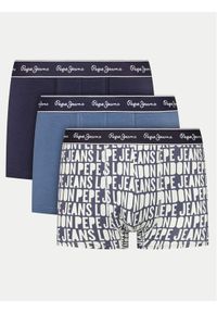 Pepe Jeans Komplet 3 par bokserek PMU11167 Kolorowy. Materiał: bawełna. Wzór: kolorowy