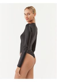 Versace Jeans Couture Body 75HAM221 Czarny Slim Fit. Kolor: czarny. Materiał: syntetyk