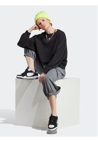 Adidas - adidas Bluza Essentials+ Made with Hemp Sweatshirt IC1824 Czarny Loose Fit. Kolor: czarny. Materiał: bawełna #5