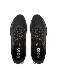 BOSS - Boss Sneakersy Ttnm Evo Runn 50529544 Czarny. Kolor: czarny. Materiał: materiał