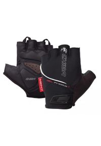 CHIBA - Rękawiczki rowerowe GEL PREMIUM. Kolor: czarny, biały, wielokolorowy. Sport: kolarstwo #2