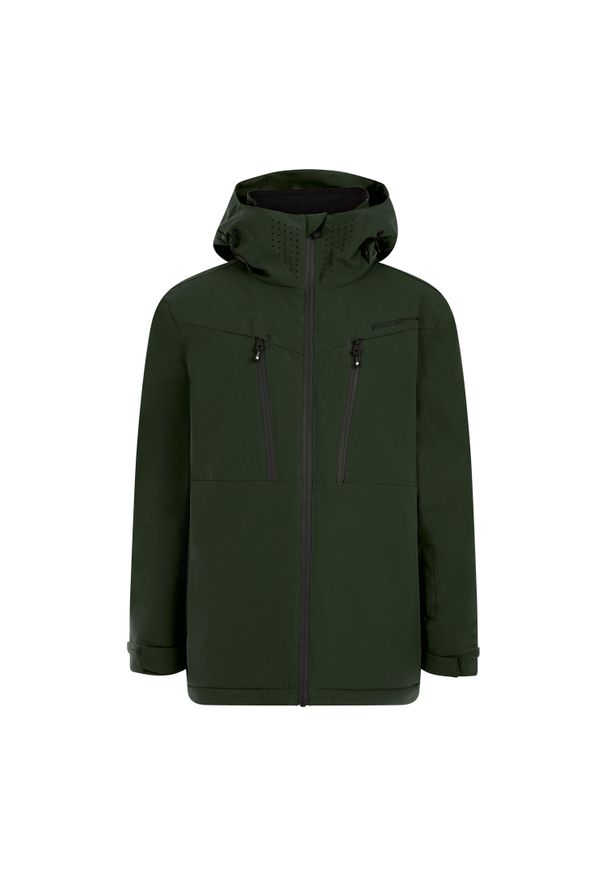 Dziecięca kurtka narciarska Protest Wixan. Kolor: zielony. Sezon: zima. Sport: narciarstwo