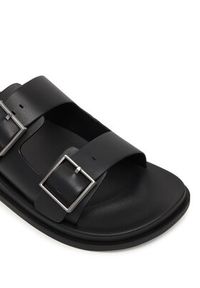 Calvin Klein Klapki City Sandal Buckle Lth HW0HW02885 Czarny. Kolor: czarny. Materiał: skóra #2